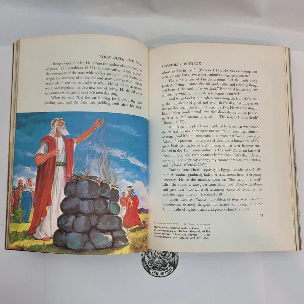 Pacific Press Your Bible and You Arthur S Maxwell 1959 Hardcover Book
